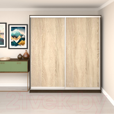 Шкаф Кортекс-мебель Сенатор ШК12 Классика ДСП