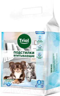 Одноразовая пеленка для животных Triol 30551003 - фото