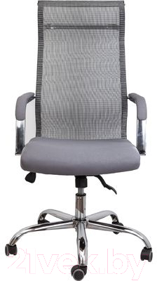 Кресло офисное Седия Grid B (ткань/сетка, серый)