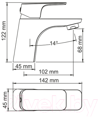 Смеситель Wasserkraft Salm 2703