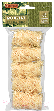 Роллы древесные для розжига Boyscout 61140