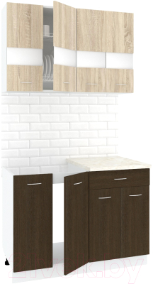 Готовая кухня Кортекс-мебель Корнелия Экстра 1.1м - фото