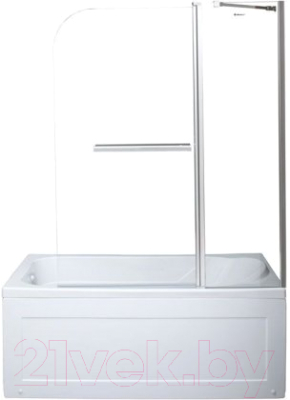 Стеклянная шторка для ванны Aquanet SG-1200 150x120 / 209412