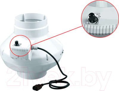 Вентилятор радиальный Vents 100 ВК