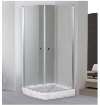 Душевой уголок Aquanet Iva NK1222 99х88х190 L / 182521 (стекло прозрачное)