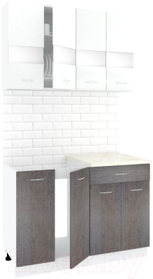 Готовая кухня Кортекс-мебель Корнелия Экстра 1.2м - фото