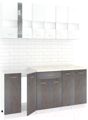 Готовая кухня Кортекс-мебель Корнелия Экстра 1.7м - фото