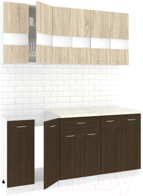 Готовая кухня Кортекс-мебель Корнелия Экстра 1.7м - фото