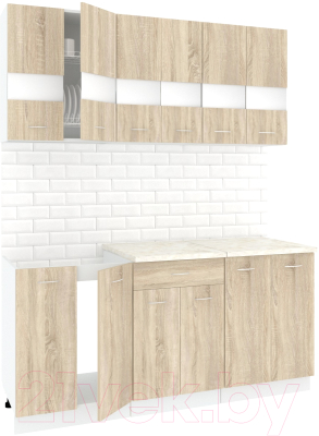 Готовая кухня Кортекс-мебель Корнелия Экстра 1.7м - фото