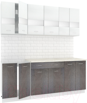 Готовая кухня Кортекс-мебель Корнелия Экстра 2.0м - фото