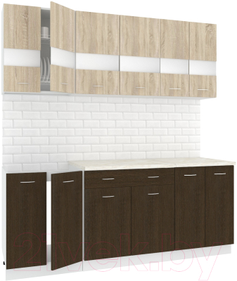Готовая кухня Кортекс-мебель Корнелия Экстра 2.0м - фото