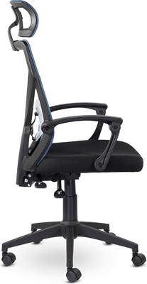 Кресло офисное UTFC Астон М-711 (голубой/черный)