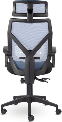 Кресло офисное UTFC Астон М-711 (голубой/черный)