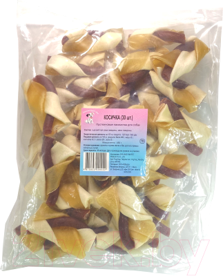 Лакомство для собак O'dog Косичка 2.5 - фото