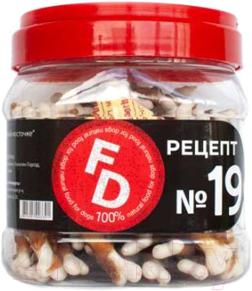 Лакомство для собак For Dogs Мясо куропатки на кальциевой косточке / TUZ543 - фото