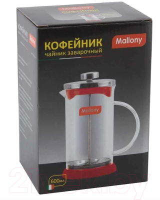 Френч-пресс Mallony Rubino 950070