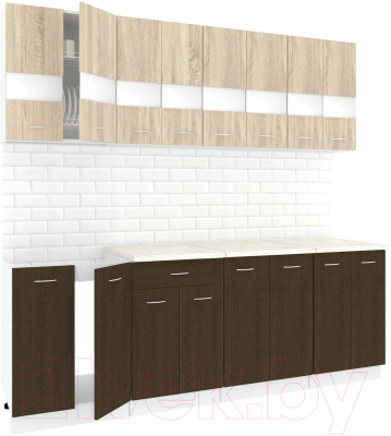 Готовая кухня Кортекс-мебель Корнелия Экстра 2.3м - фото