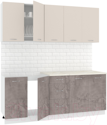 Готовая кухня Кортекс-мебель Корнелия Лира 2.0м - фото