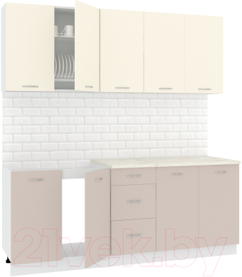 Готовая кухня Кортекс-мебель Корнелия Лира 2.0м - фото