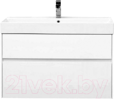 Тумба с умывальником Aquanet Бруклин 100 / 212599 - фото