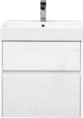 Тумба с умывальником Aquanet Бруклин 60 / 212596 - фото