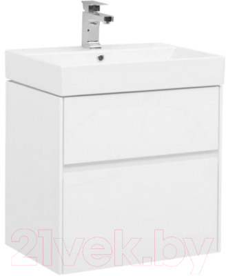 Тумба с умывальником Aquanet Бруклин 60 / 212596