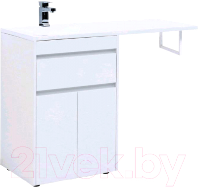 Тумба под умывальник Aquanet Токио 58 / 237745 - фото