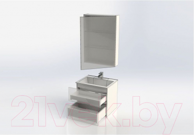 Комплект мебели для ванной Aquanet Алвита 70 / 184620