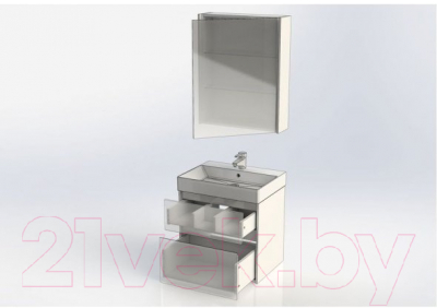 Комплект мебели для ванной Aquanet Бруклин 60 / 207803