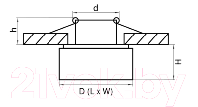 Точечный светильник Lightstar Artico 070232