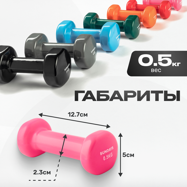 Гантель Sundays Fitness IR92005