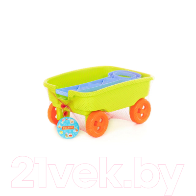Тележка для песочницы Полесье №3 с ручкой / 76786