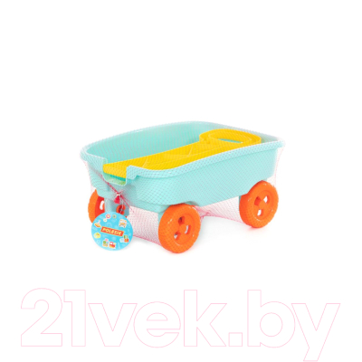 Тележка для песочницы Полесье №3 с ручкой / 76786