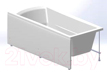 Экран для ванны 1Марка Flat 175