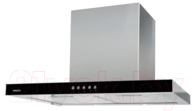 Вытяжка Т-образная Akpo Feniks Slim Glass Eco 60 WK-4 - фото