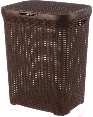 Корзина для белья Violet Ротанг / 186001 - фото