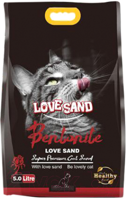 Наполнитель для туалета Love Sand Роза / LS-007 - фото