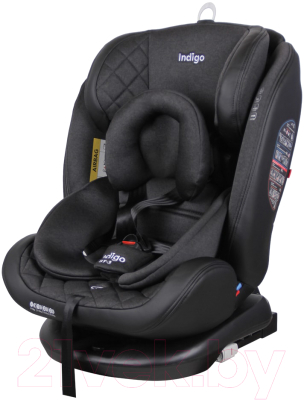 Автокресло INDIGO Aero Isofix ST-3 (черный) - фото