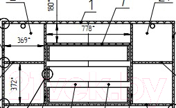 Тумба MySTAR Вирджиния 100.1802