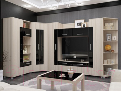 Угловое окончание для шкафа Аквилон Ультра №6 (шимо светлый)