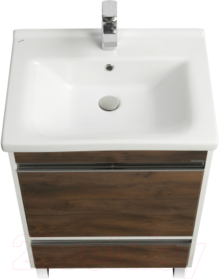 Тумба с умывальником Акватон Капри 60 (1A2301K1KPDB0)