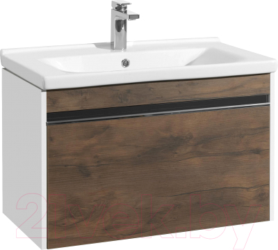 Тумба с умывальником Акватон Капри 80 (1A2302K1KPDB0) - фото