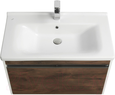 Тумба с умывальником Акватон Капри 80 (1A2302K1KPDB0)