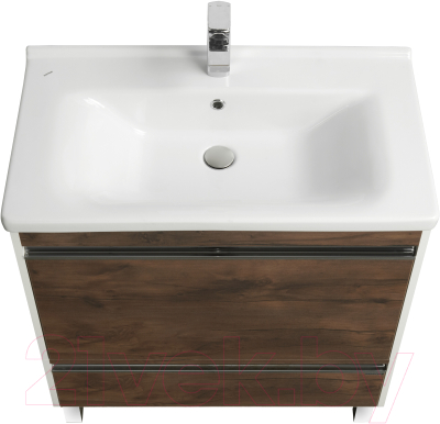 Тумба с умывальником Акватон Капри 80 (1A2302K1KPDB0)