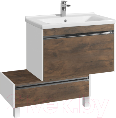 Тумба с умывальником Акватон Капри 80 (1A2302K1KPDB0)