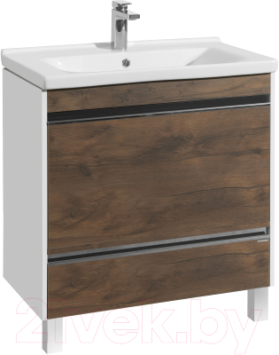 Тумба с умывальником Акватон Капри 80 (1A2302K1KPDB0)