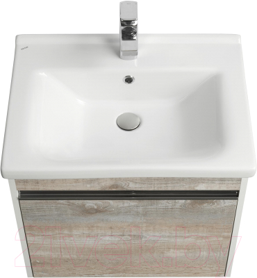 Тумба с умывальником Акватон Капри 60 (1A2301K1KPDA0)