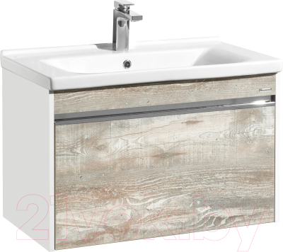 Тумба с умывальником Акватон Капри 80 (1A2302K1KPDA0) - фото