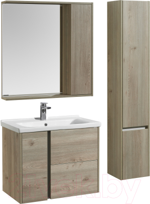 Тумба с умывальником Акватон Стоун 80 (1A2282K1SX850)