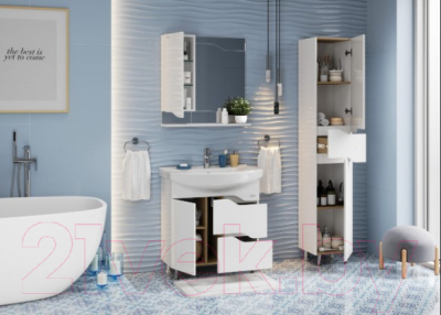 Тумба с умывальником Onika Веронэлла 75.13 (107514 + Стиль-75)